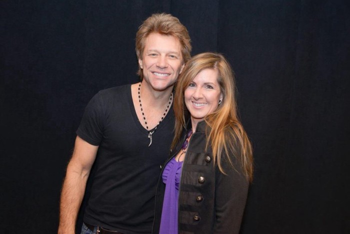 Jon Bon Jovi and Jacqui Grimes