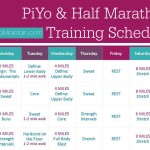 PiYo Half Marathon Training Plan