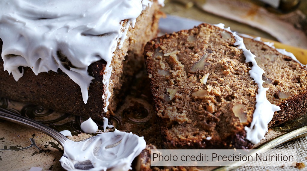 Delicious banana bread...made with cricket flour.  Mmmm.  Photo credit: Precision Nutrition