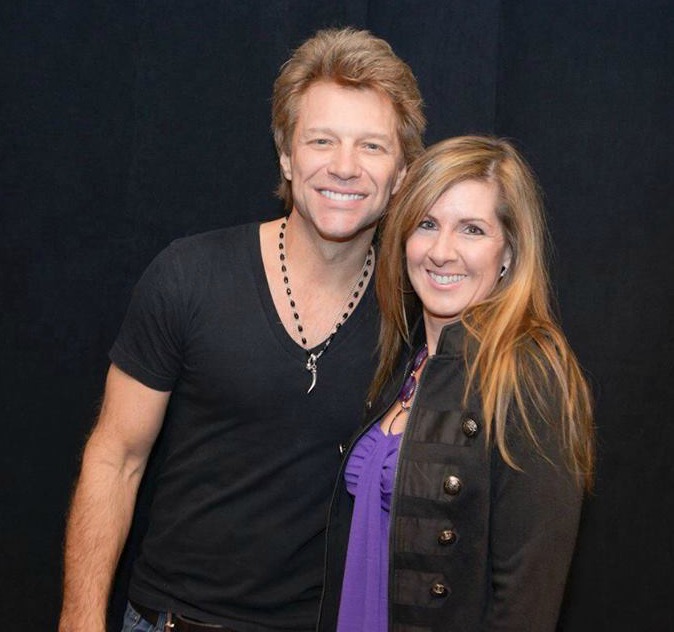 Jon Bon Jovi and Jacqui Grimes