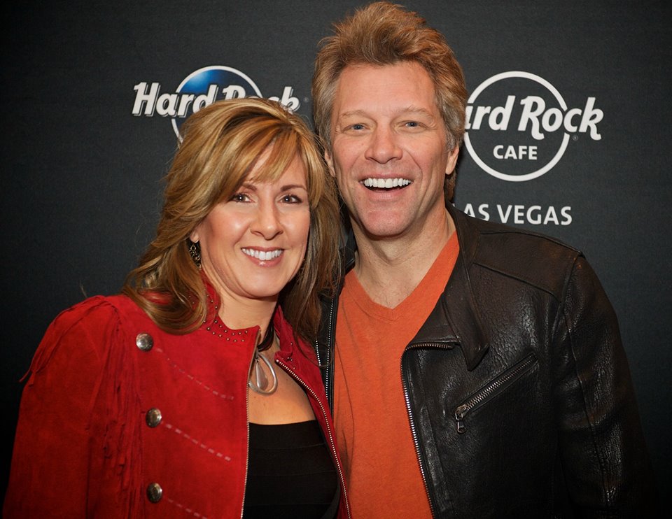 Jon Bon Jovi and Jacqui Grimes