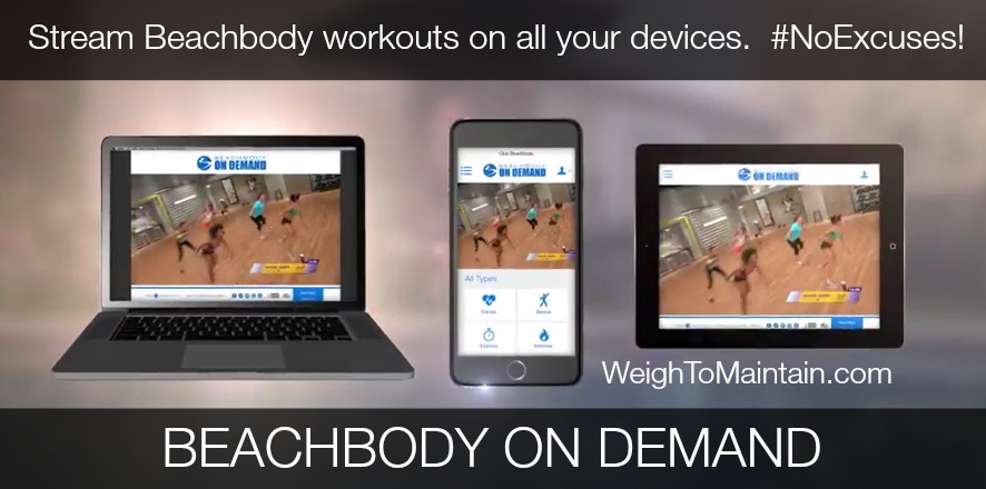 beachbody on demand devices weigh to maintain