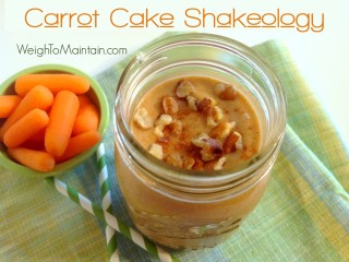 Healthy Carrot Cake Shakeology Recipe