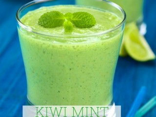 Kiwi Mint Green Smoothie