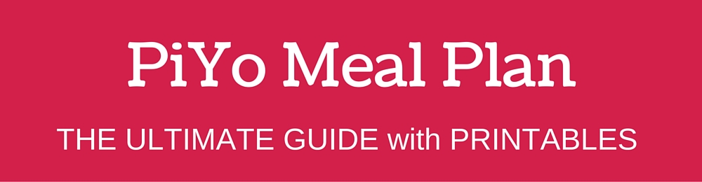 piyo meal plan review