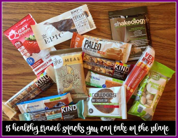 15 healthy travel snacks you can take on the plane