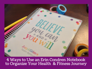 4 Ways to Organize Your Health & Fitness Journey with an Erin Condren Notebook