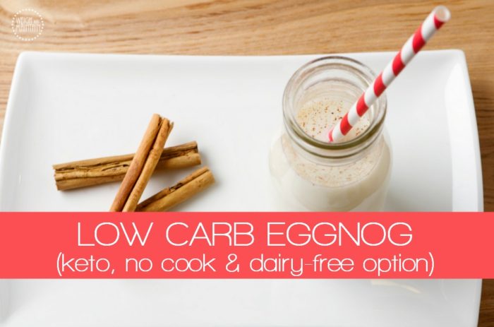 keto eggnog