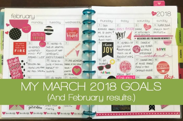 March goals