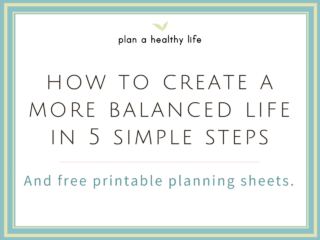 How to Create a More Balanced Life in 5 Simple Steps